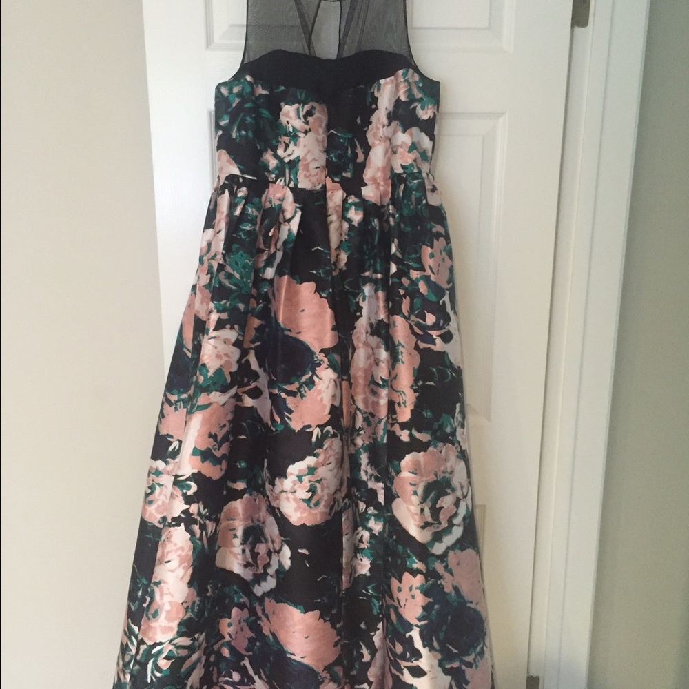 Adrianna Papell Floral Print Dress - Picture 2 of 3